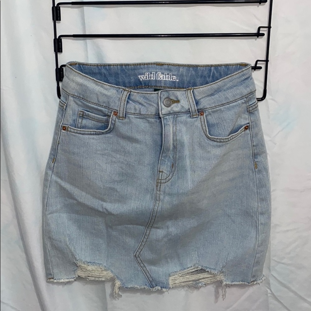 Denim skirt